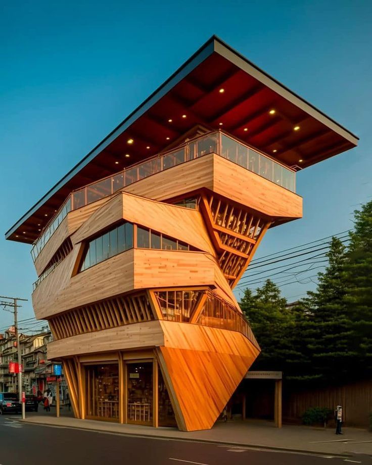 Arquitectura en madera, imagen de referencia